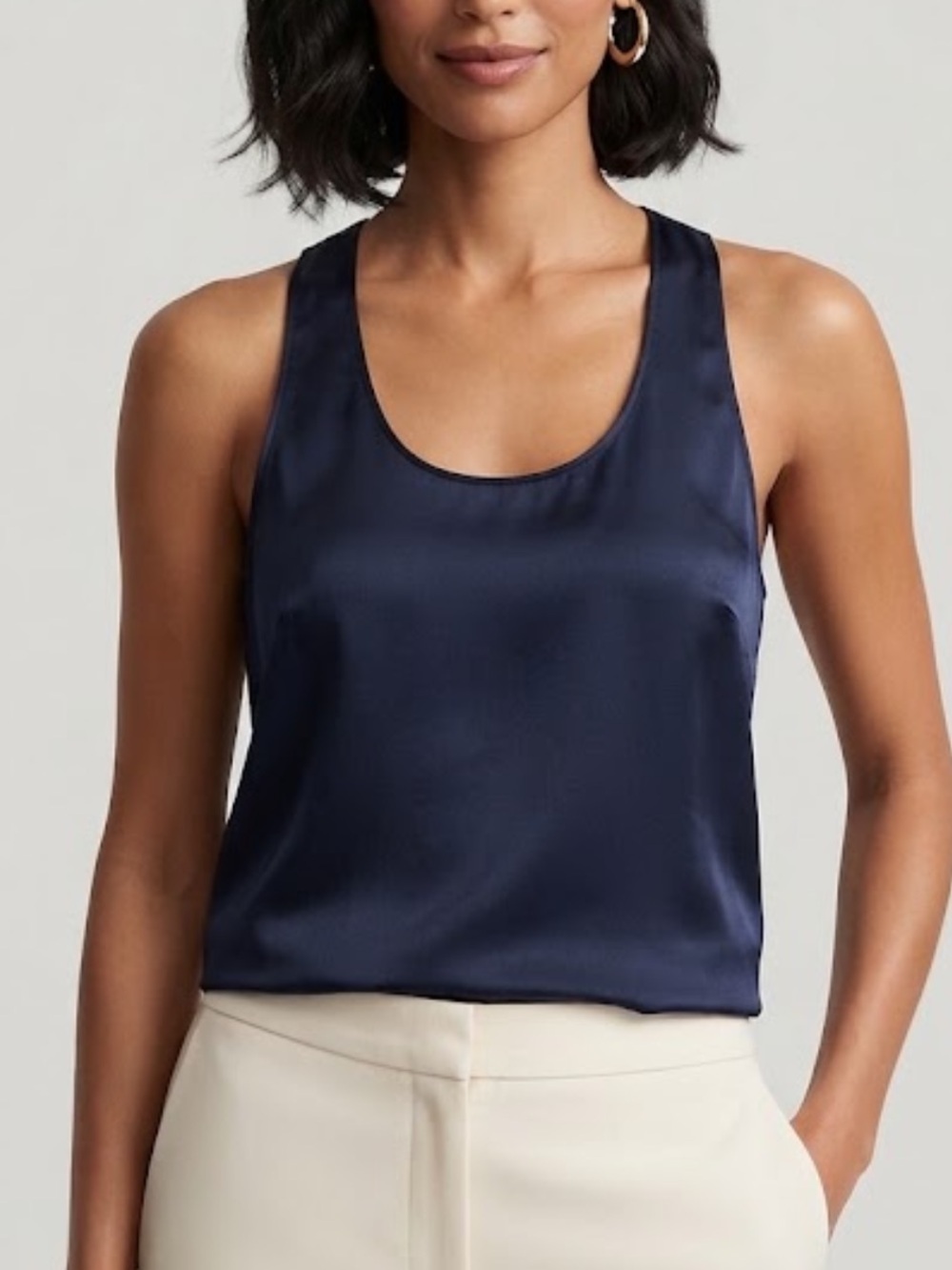 Banana Republic Navy Dressy‎ Tank